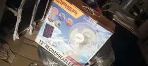 Qasa Rechargeable Fan With Solar Panel