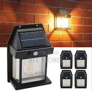Solar Interaction Wall Lamp Outdoor Sensor Motion Light