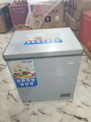 Most Recognized Nexus 150litres Chest Freezer Silver Colour