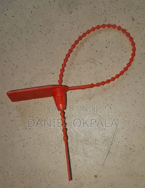 100 Pcs 25cm Plastic Seal Lock