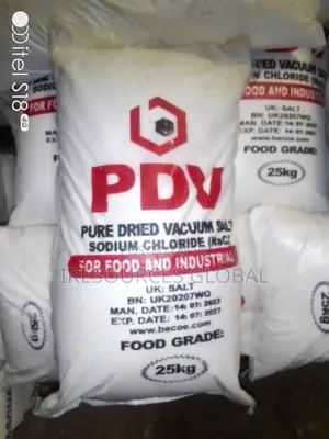 PDV Salt Sodium Chloride (Nacl) for Food and Industrial