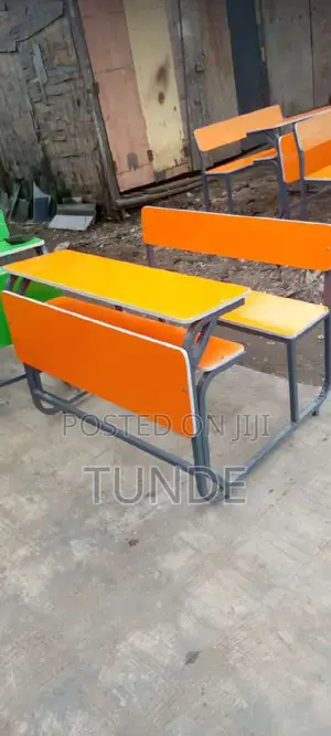 School Bench and Chair