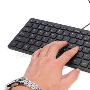 Super Slim USB Mini Wired Keyboard