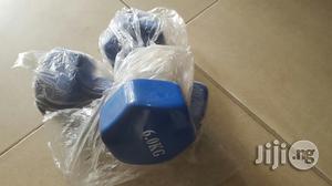 6kg Coated Dumbbell