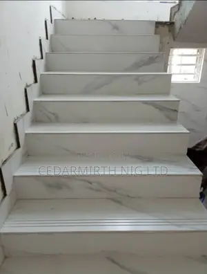 White Staircase