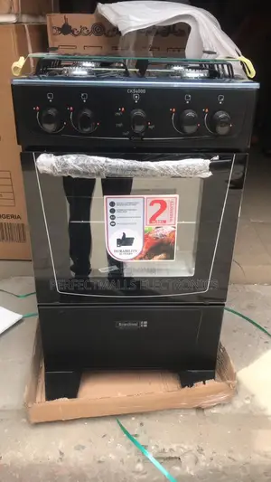 50x50cm 4 Burner All Gas Scanfrost Gas Cooker With Oven