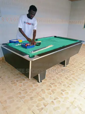 7ft Nigeria Made Original Snooker Table With Accessories