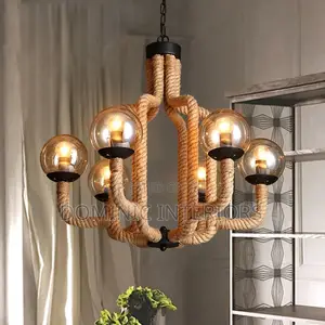 Wrought Iron Led Chandelier