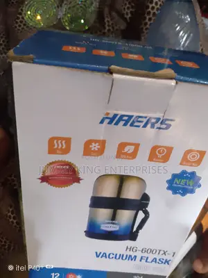 Haers 24hrs Hot And Cold Insulated Vacuum Food Flask (600ml