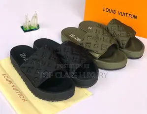 Louis Vuitton Men Women Thick Quality