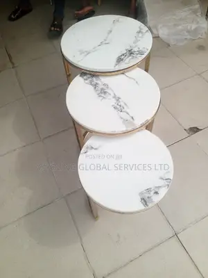 Side Stool Marble 3 in 1