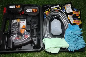 Cordless Pressure Washer With 2 Batteries