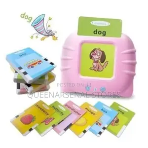 Kids Educational Flash Cards and Card Reader