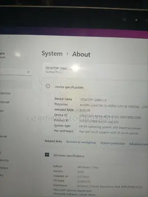 Laptop Microsoft Surface Pro 3 8GB Intel Core I5 SSD 256GB