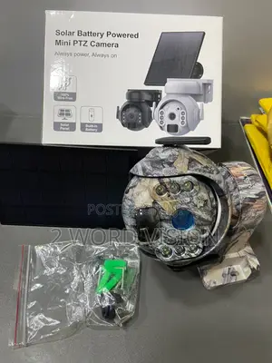 4g Solar Battery Powered Mini PTZ Camera