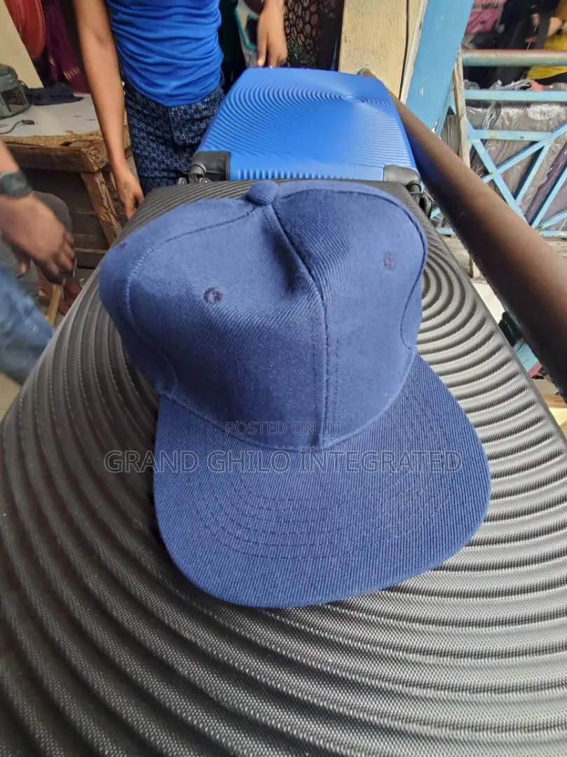 Flat Plain Face Cap