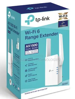 Tp-Link RE505X AX1500 Wi-Fi 6 Range Extender