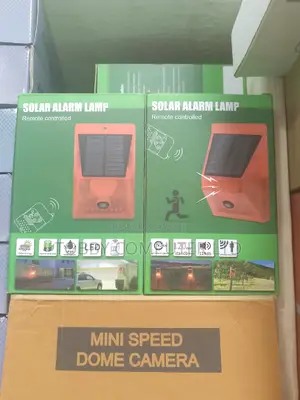 Solar Alarm Lamp