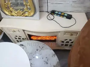 Quality TV Stand With Fireplace