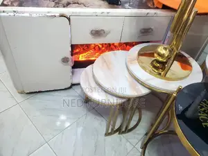 Quality TV Stand With Fireplace