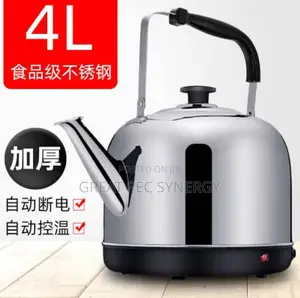 4 Liters Whistle Electric Kettle