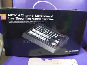 Av Matrix Video Mixer 4 Channels for Live Streaming