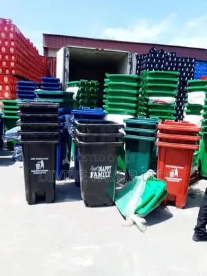 240 Waste Bin Wheeler, Happy Family Brand.