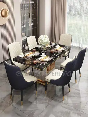 Marble Dinning Table Set