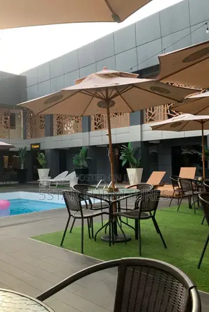 Outdoor Table And Chairs With Umbrella