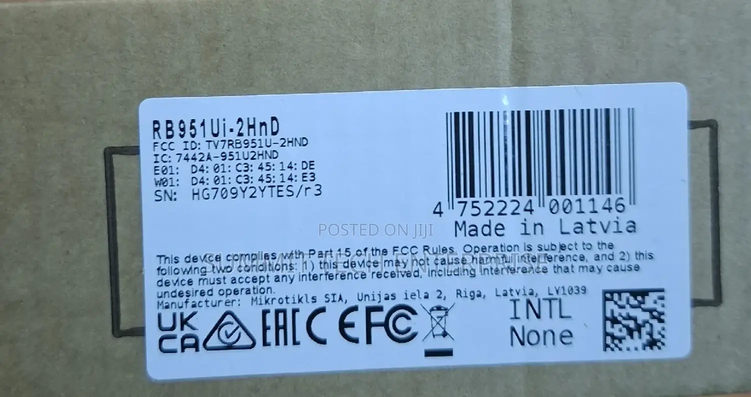 Mikrotik 951ui-2hnd