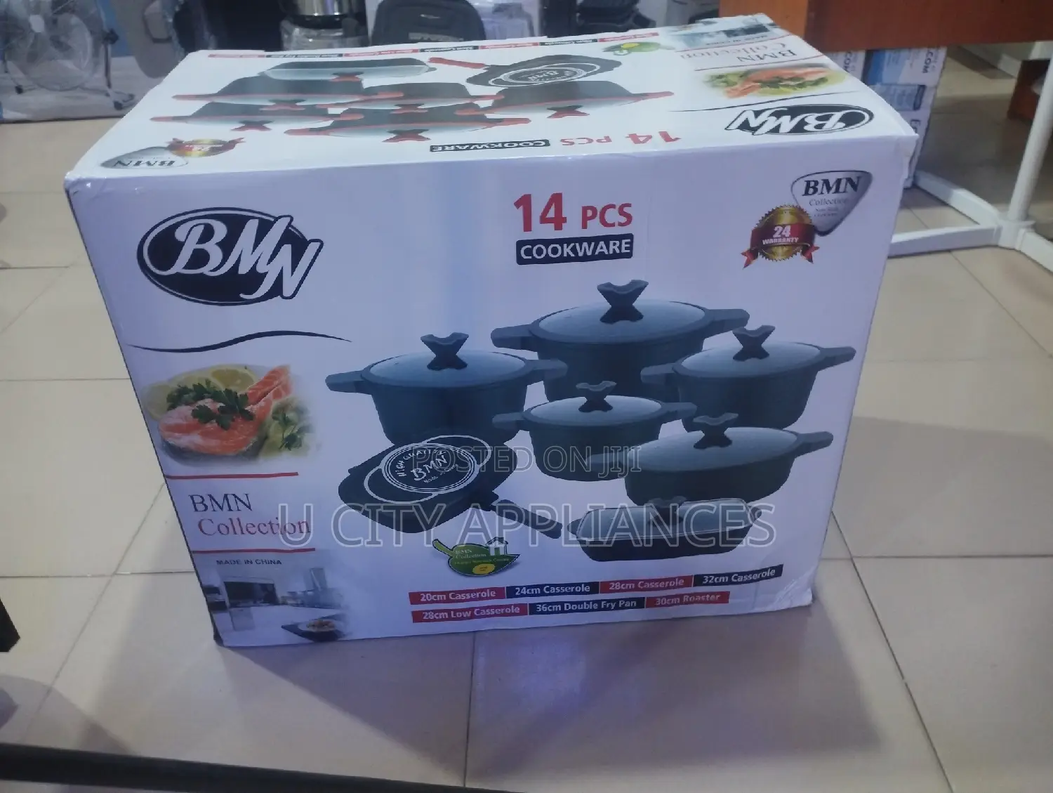 14 PCS Set BMN Cookware