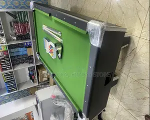 Foreign Coin and Marble Snooker Board, Complete Accessories