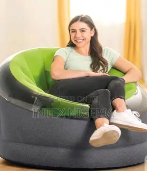 Intex Inflatable Empire Chair Inflatable Lounger - Green
