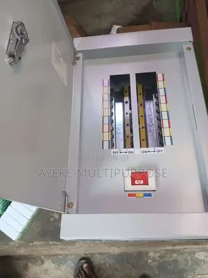 6way 3phase Distribution Board