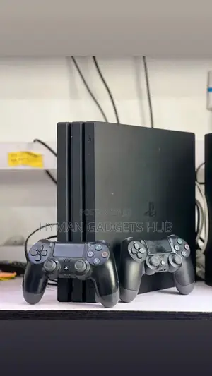 Grade a Uk Used Ps4 Pro With 2 Controllers