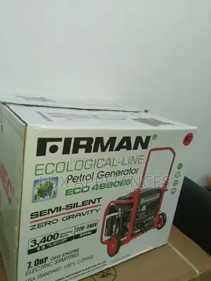 Firman 3.4kva Key Start Generator - ECO4990ES