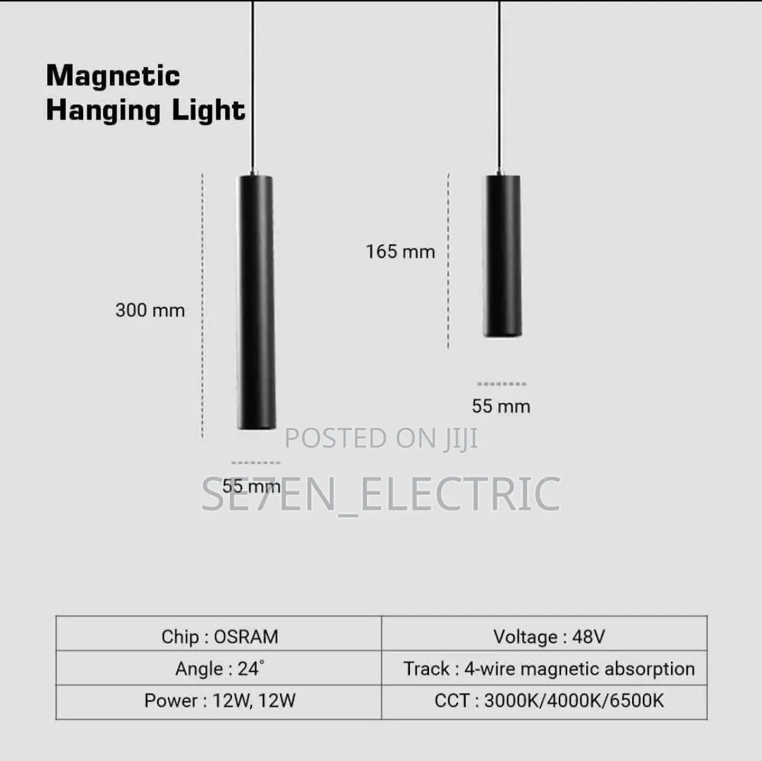 Magnetic Track Light.