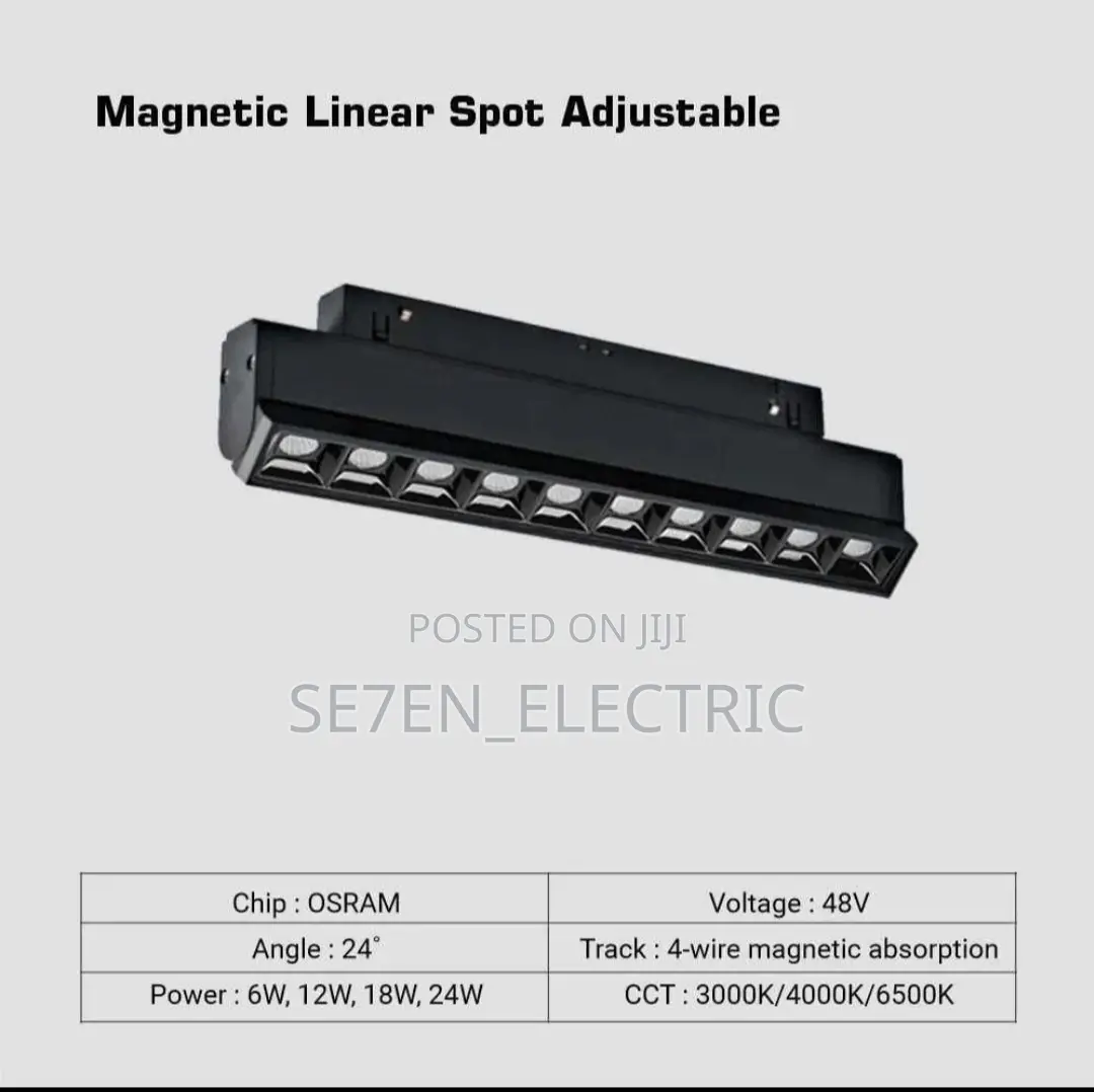 Magnetic Track Light.
