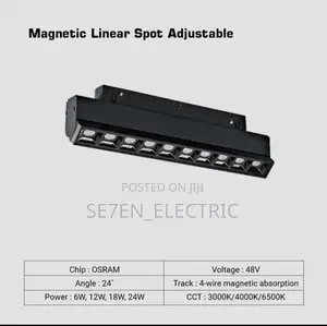 Magnetic Track Light.