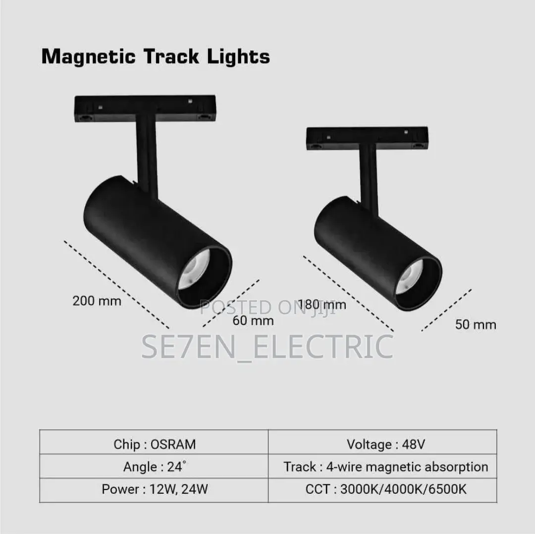 Magnetic Track Light.