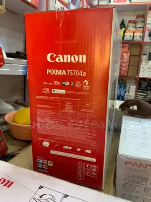 Canon Pixma Ts704a Wireless Photo Cd, Id Card Printer