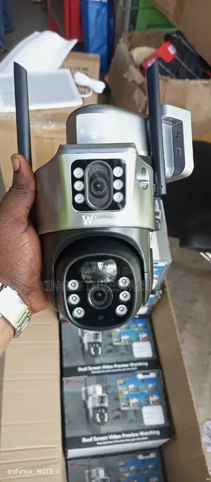 PTZ Solar 4g Camera Dual Lens V380 App