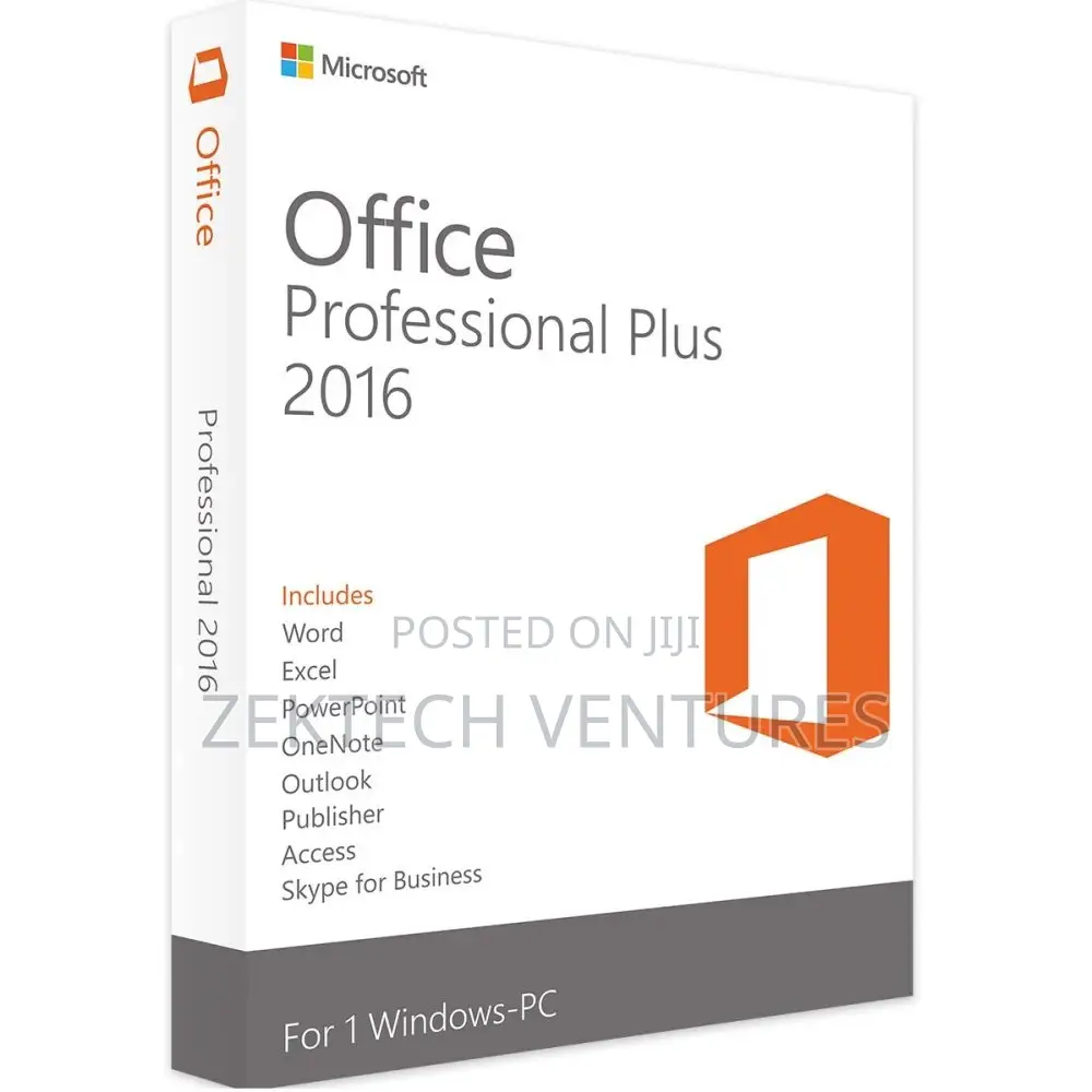 Microsoft Office 2016 Professional Plus 1 User Bind Key