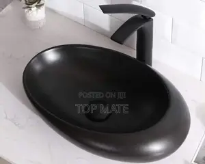 Egg Shape Countertop Basin (001)