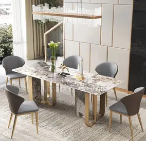 8 Seaters Marble Dinning Table Set