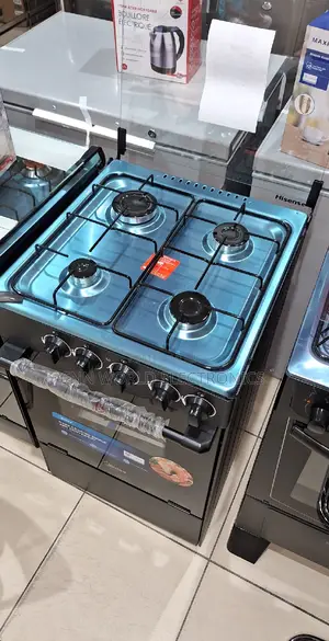 New Midea 4 Burners Gas Cooker Oven Blue Flame Warranty