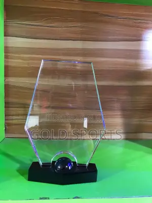 Quality Glass Award Plague B7