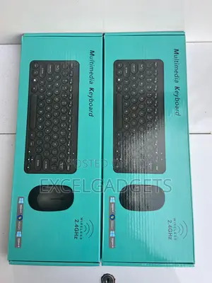 Mini Wireless Keyboard Mouse
