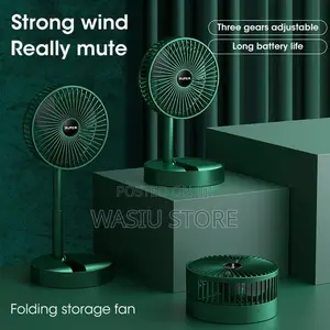 Portable Rechargeable Table Fan