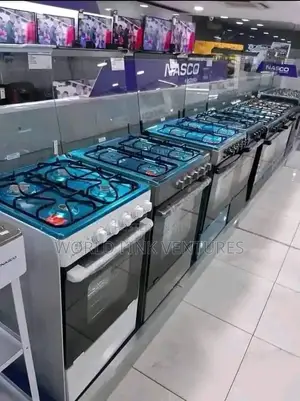 Sonik Stainless Gas Cooker, 3 Gas Burner + 1 Electric Burner